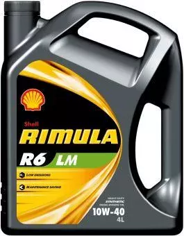 Моторное масло Shell R6 LM 10W-40 4 л