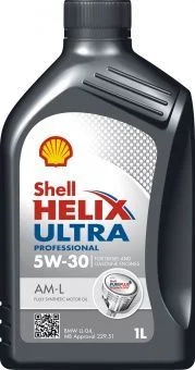 Моторное масло Shell Helix Ultra Pro AM-L 5w-30 1 л