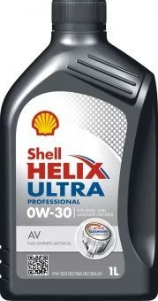 Моторное масло Shell Helix Ultra AV 0W-30 1 л