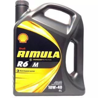 Моторное масло Shell Rimula R6 M SAE 10W-40 4 л