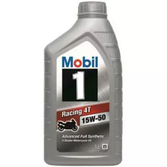 Моторное масло Mobil 1 Racing 4T 15W-50 1 л