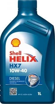 Моторное масло Shell Helix Dizel HX7 10W-40 1 л