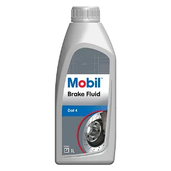 Тормозная жидкость Mobil Brake Fluid Universal DOT4 1 л