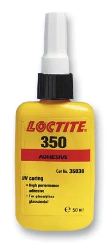 Клей УФ отверждения, средней вязкости (оптически прозрачный) Loctite 350