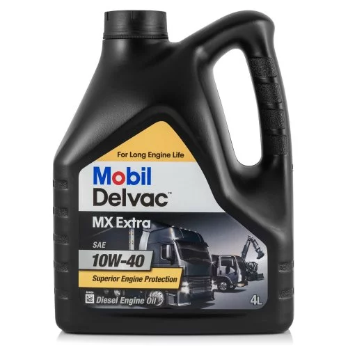Моторное масло Mobil Delvac MX Extra 10W-40 4 л