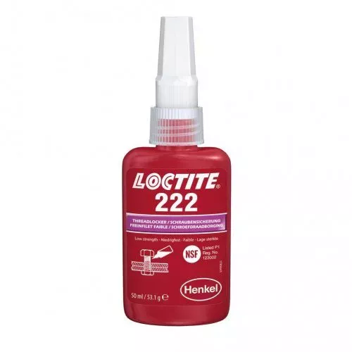 Резьбовой фиксатор средней прочности Loctite 222