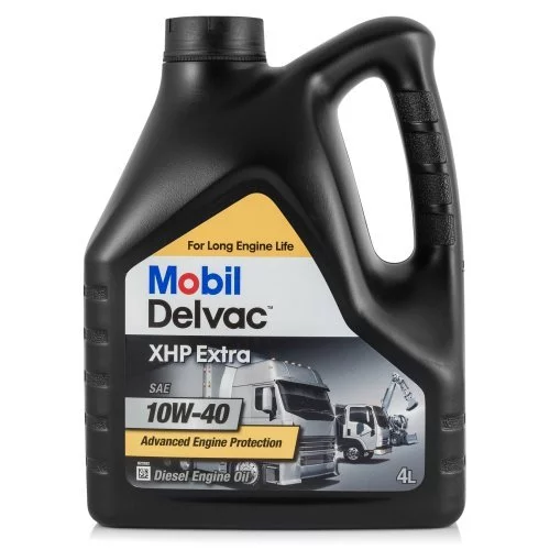 Моторное масло Mobil Delvac XHP Extra 10W-40 4 л