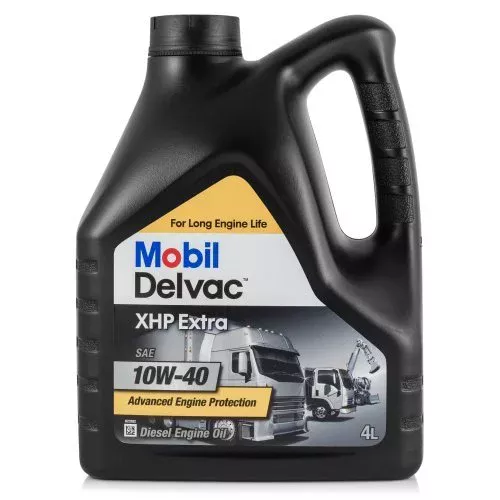 Моторное масло Mobil Delvac XHP Extra 10W-40 4 л
