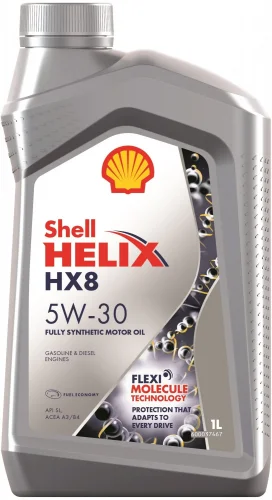 Моторное масло Shell Helix HX8  5W-30 1 л