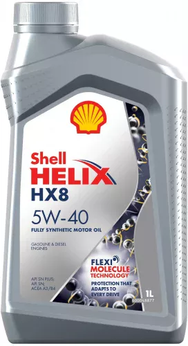 Моторное масло Shell Helix HX8 5W-40 1 л