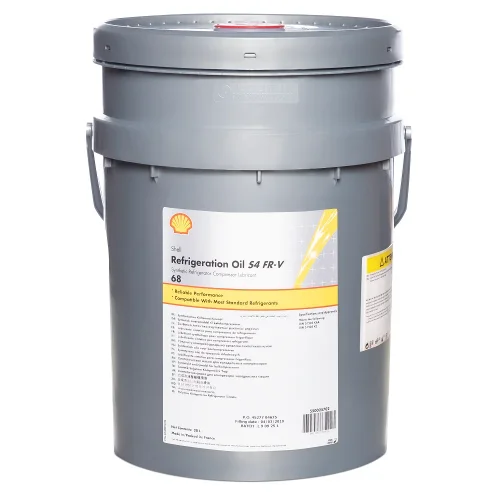 Рефрижераторное масло Shell Refrigeration Oil S4 FR-V 68 20 л