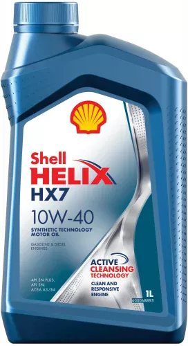 Моторное масло Shell Helix HX7 10W-40 1 л