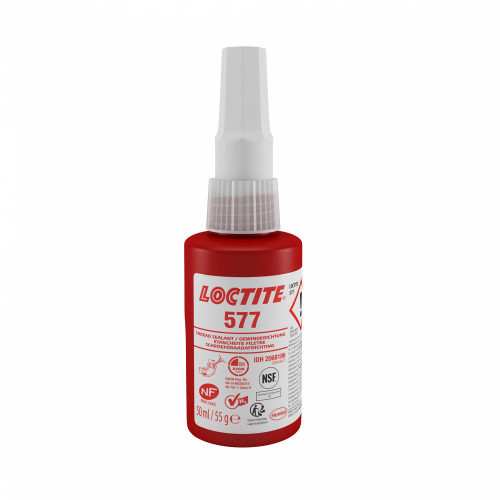 Уплотнитель резьбовой, гелеобразный для неактивных металлов Loctite 577