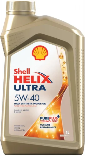 Моторное масло Shell Helix Ultra 5W-40 1 л
